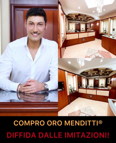 Compro oro Menditti marchio registrato